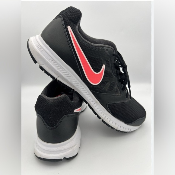 Nike Shoes - Nike Black and White Sneakers with Red Swoosh